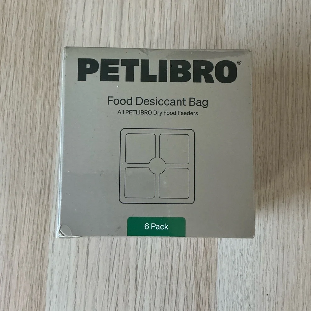 Food Desiccant Bag 6 Pack - Gray
